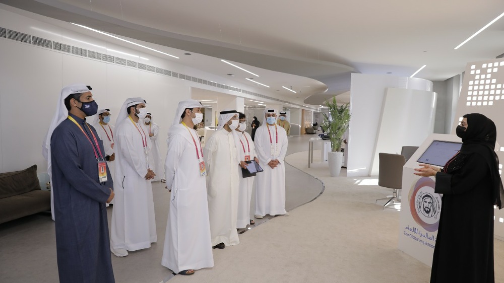 The GCC Secretary General visits the Fazaa Pavilion in Expo 2020 Dubai 