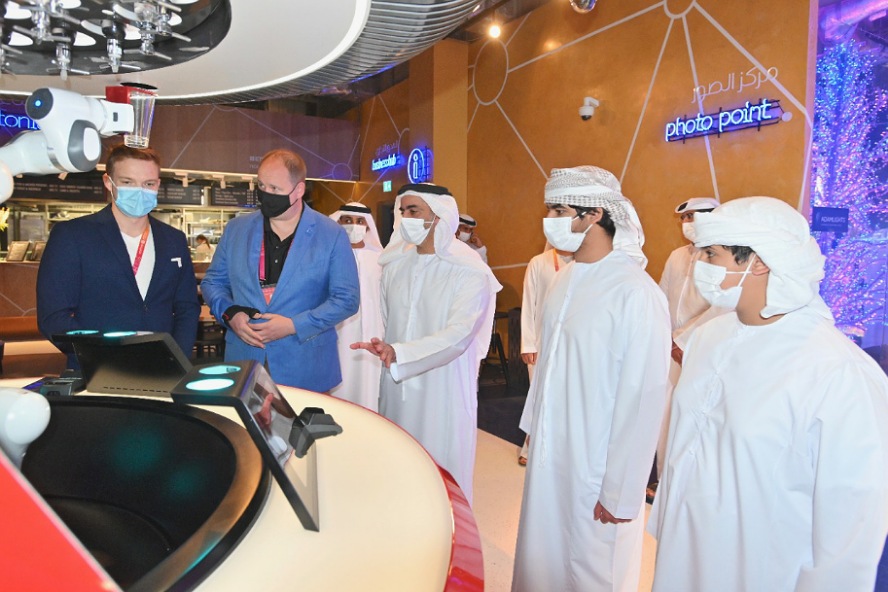 Saif bin Zayed visits Moldavian and Estonia pavilions at Expo 2020 Dubai