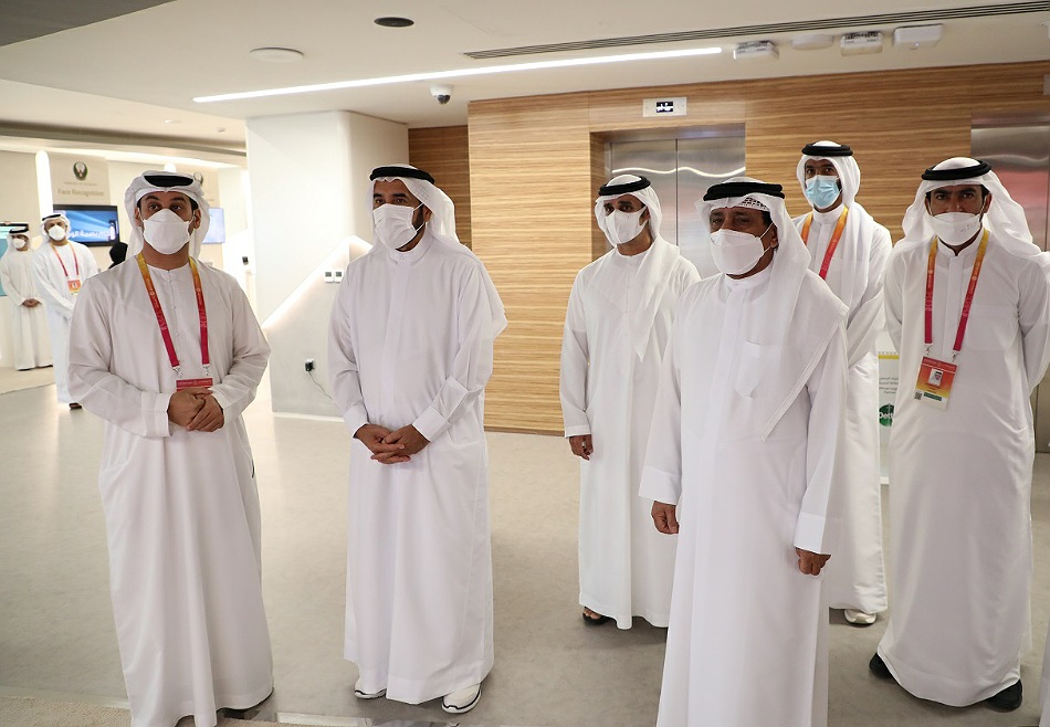 Saif Al Shafar visit Expo 2020 Dubai