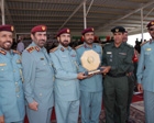 Honoring participants in the shooting Tournament 2010